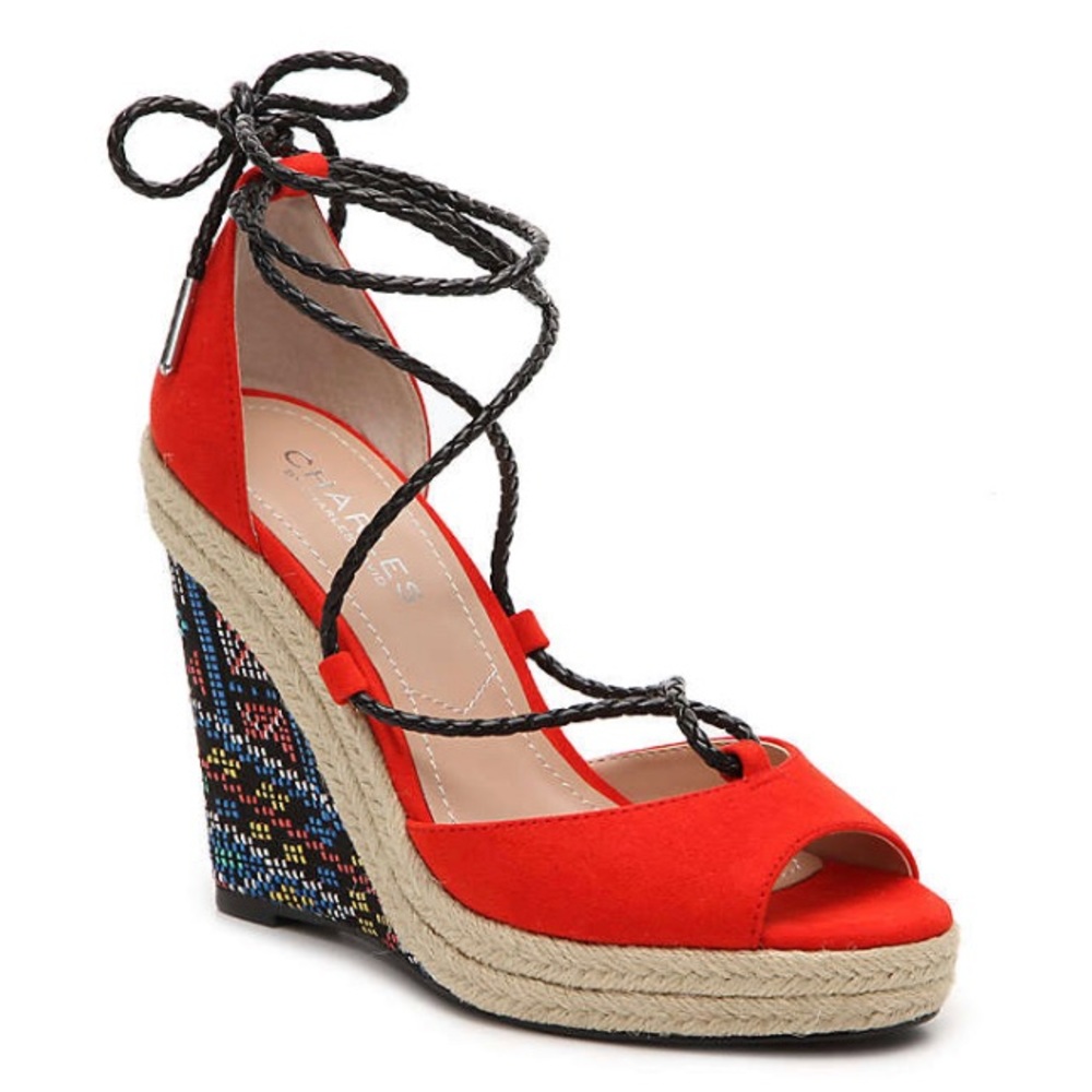 NWOB Charles by Charles David Boston Wedge Sandal